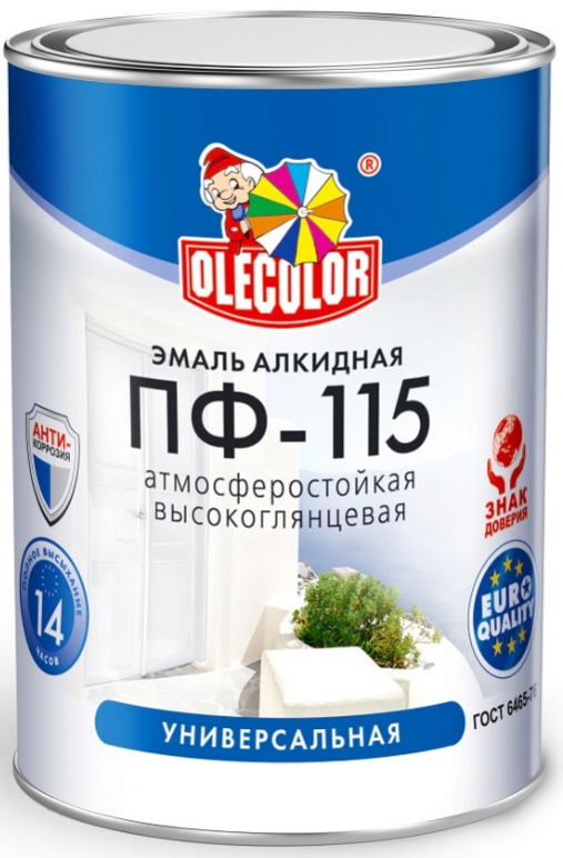 Эмаль ПФ-115 Олеколор/Olecolor купить Коломна, цена, отзывы