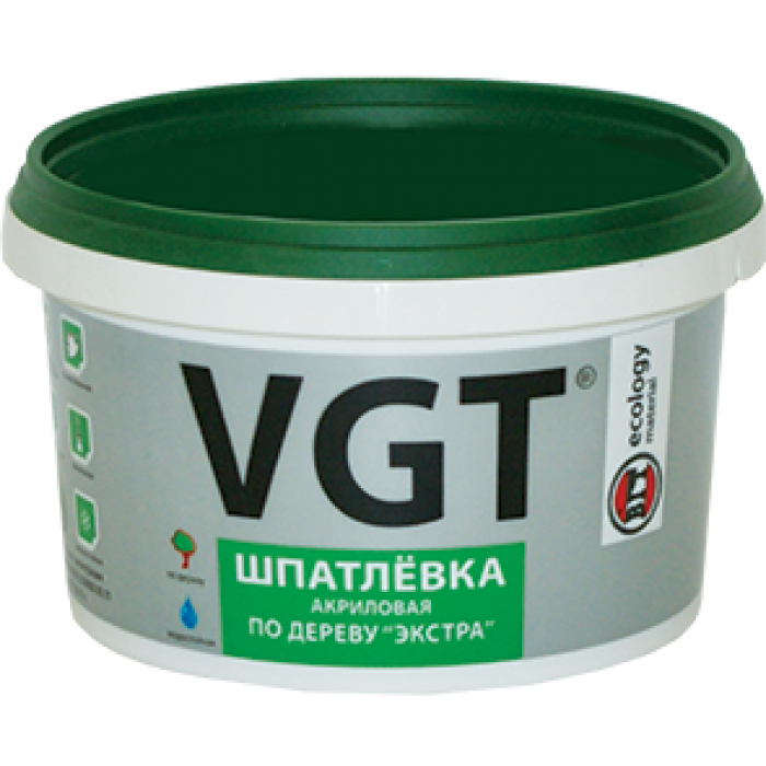 Шпатлевка акриловая ВГТ/VGT по дереву Экстра ( 0,3кг, Дуб)