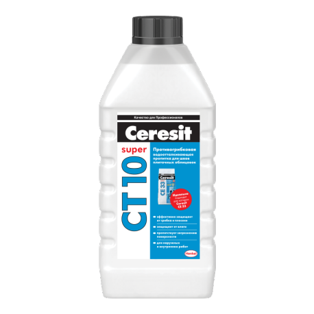 Противогрибковый препарат Церезит/Ceresit СТ-10 1л водоотталкивающий, для швов купить Коломна, цена, отзывы
