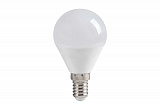 Лампа светодиодная E14 7,0Вт (60Вт) шар 560лм Euroluх холодный свет