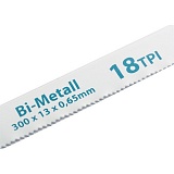 Полотно по металлу ГРОСС Би-метал 300мм 18tpi (1 шт)