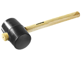 Киянка черная   340г деревянная ручка Стаер